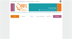 Desktop Screenshot of femmeslaurentides.org